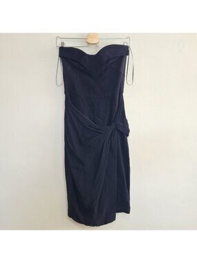 Proenza Schouler Black Cocktail Mini Dress